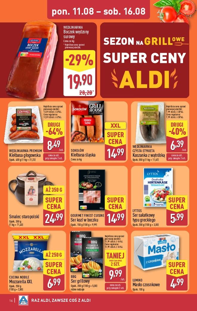 Gazetka promocyjna ALDI do 16/08/2025 str.16