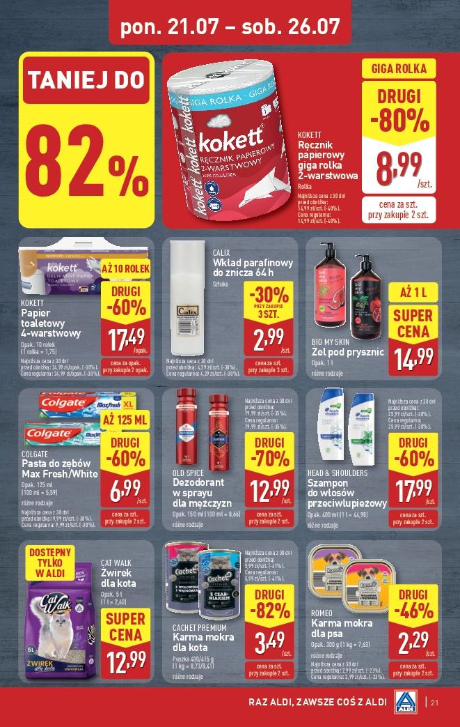 Gazetka promocyjna ALDI do 26/07/2025 str.21