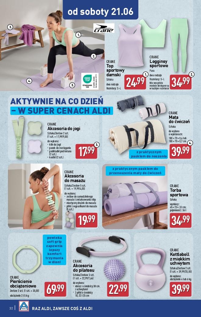 Gazetka promocyjna ALDI do 21/06/2025 str.32