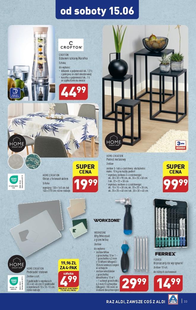Gazetka promocyjna ALDI do 15/06/2024 str.33