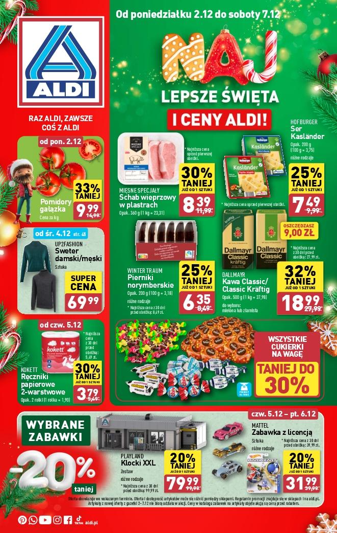 Gazetka promocyjna ALDI do 07/12/2024 str.1