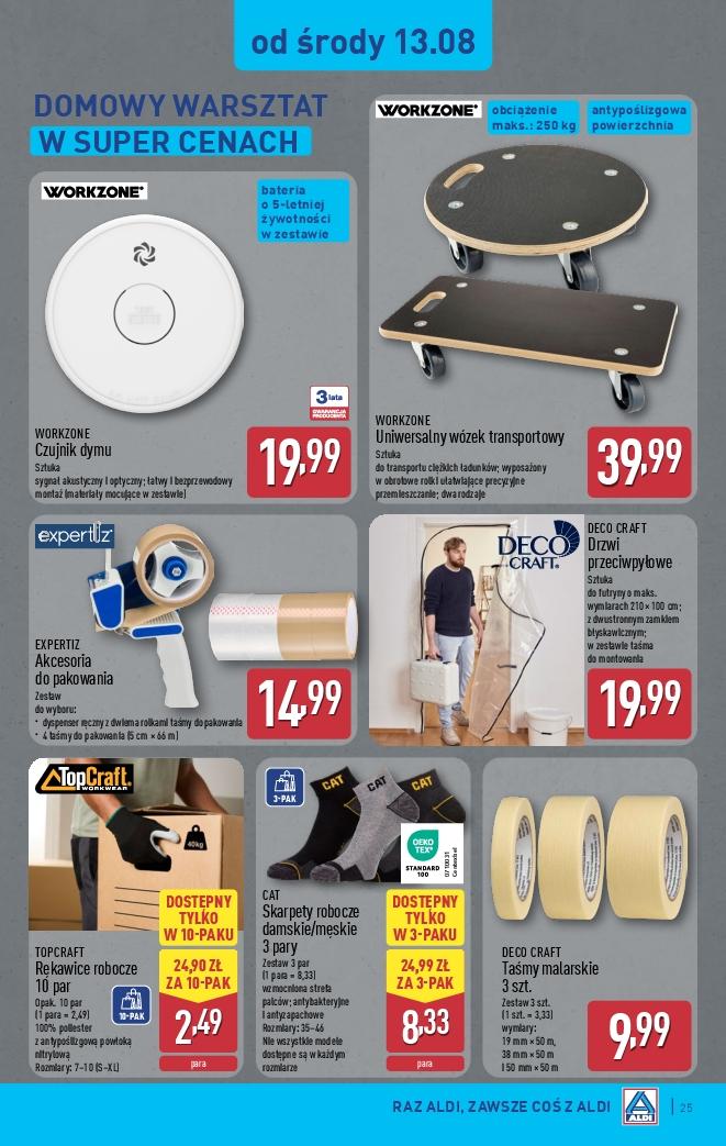 Gazetka promocyjna ALDI do 16/08/2025 str.25