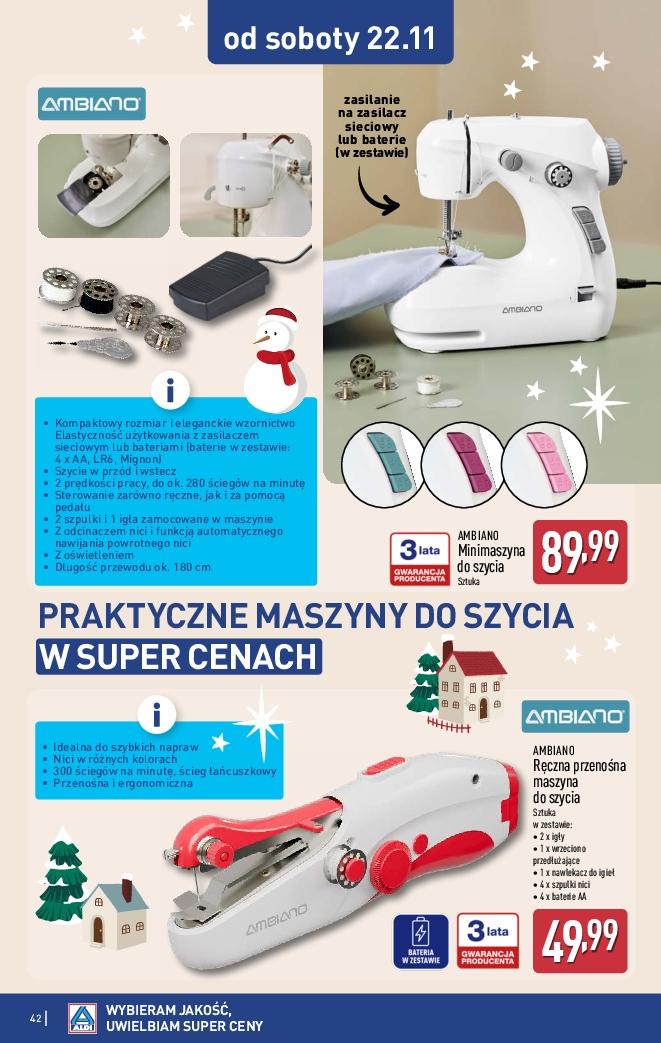 Gazetka promocyjna ALDI do 22/11/2025 str.42