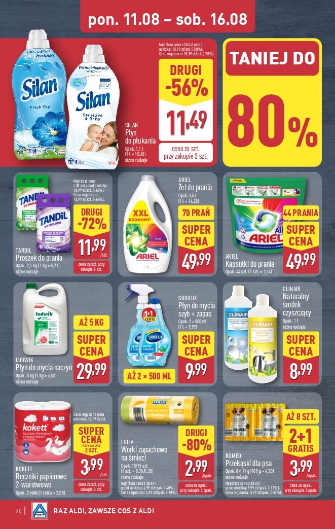 Gazetka promocyjna ALDI do 16/08/2025 str.20