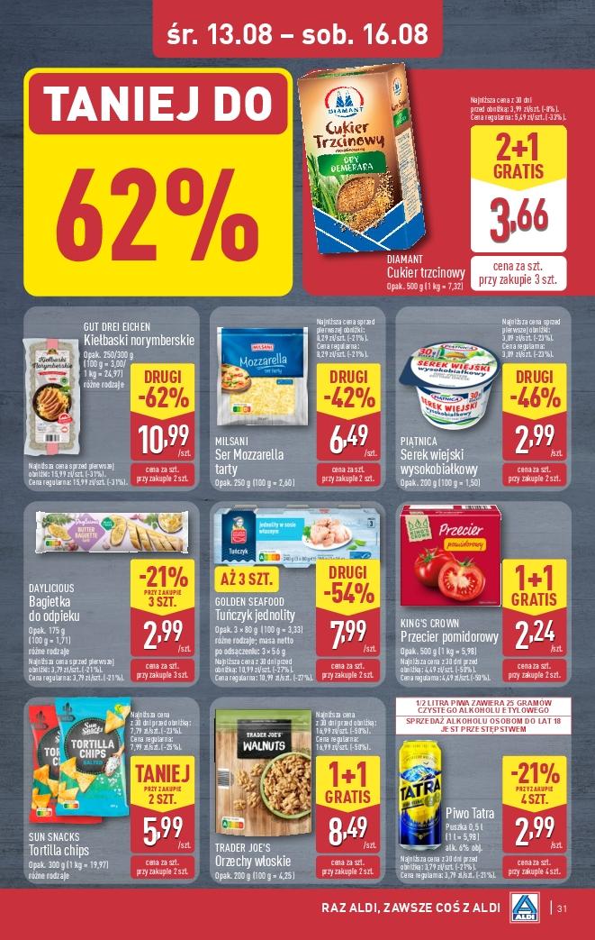 Gazetka promocyjna ALDI do 16/08/2025 str.31