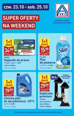 Aldi od czwartku 