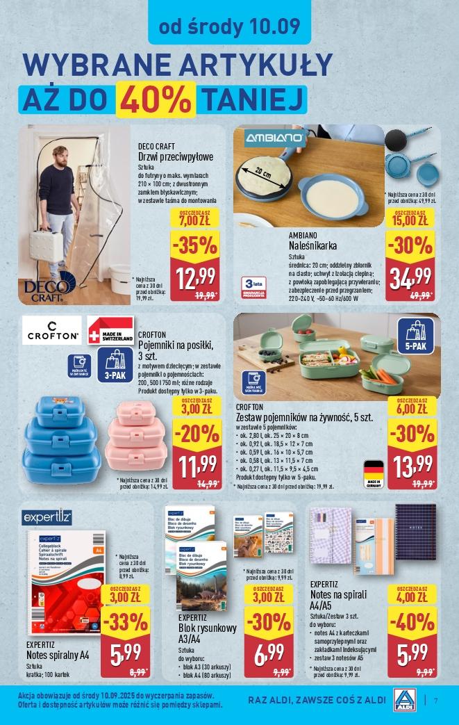 Gazetka promocyjna ALDI do 13/09/2025 str.7