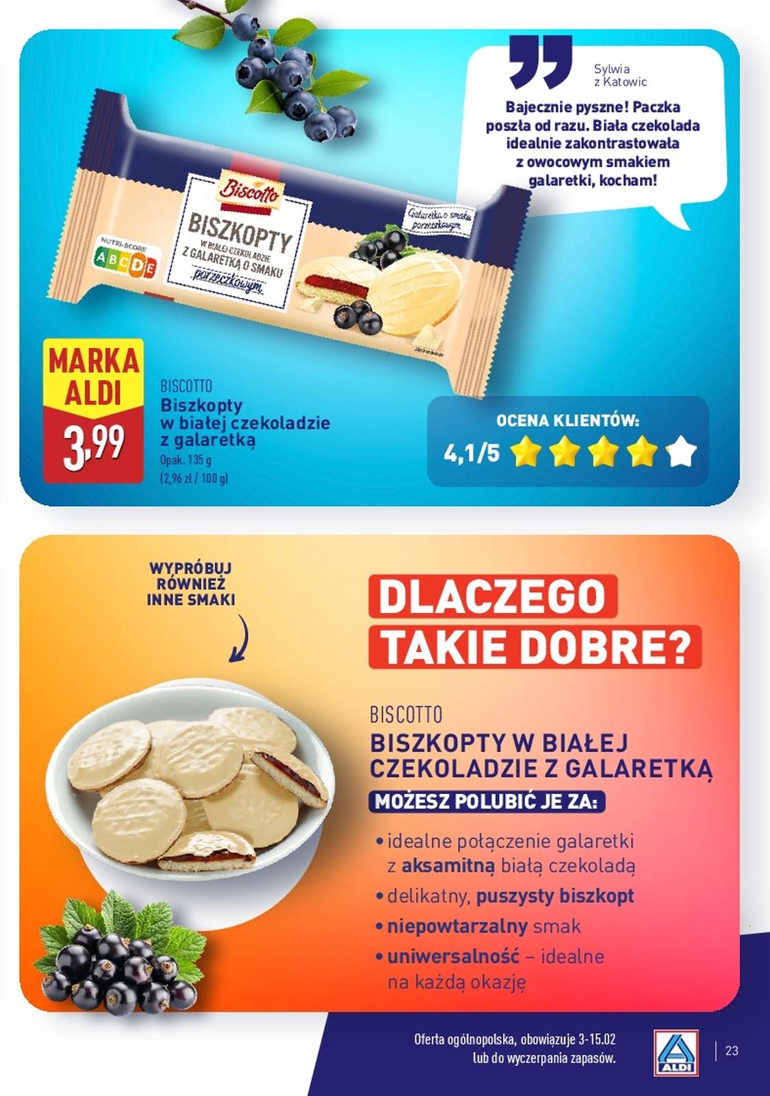 Gazetka promocyjna ALDI do 08/02/2025 str.23