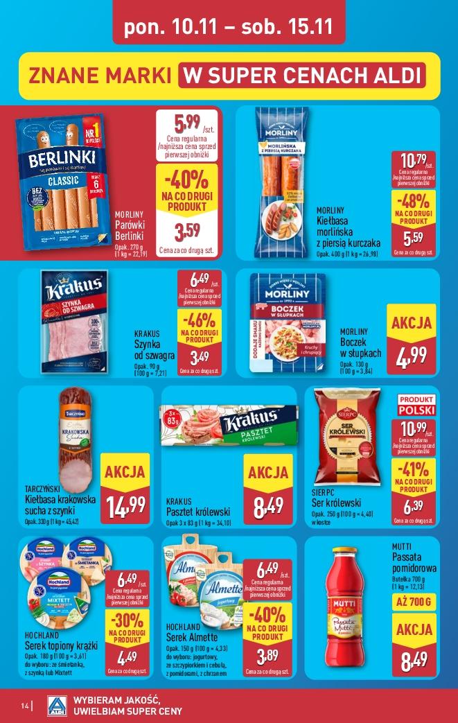 Gazetka promocyjna ALDI do 15/11/2025 str.14