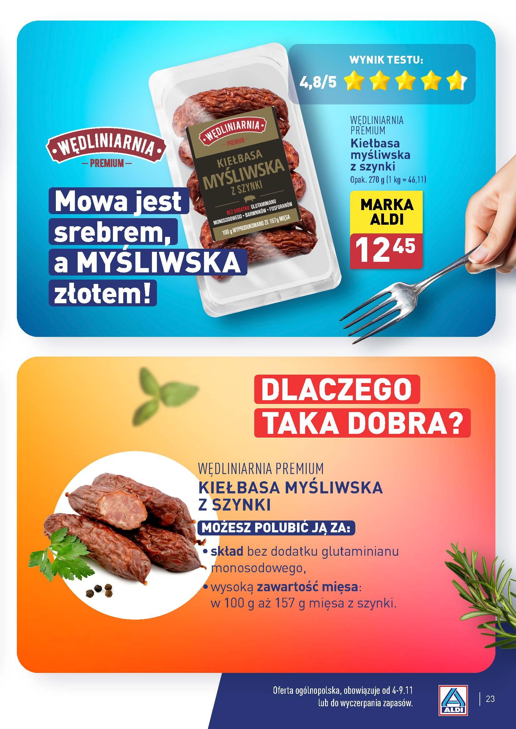 Gazetka promocyjna ALDI do 09/11/2024 str.23