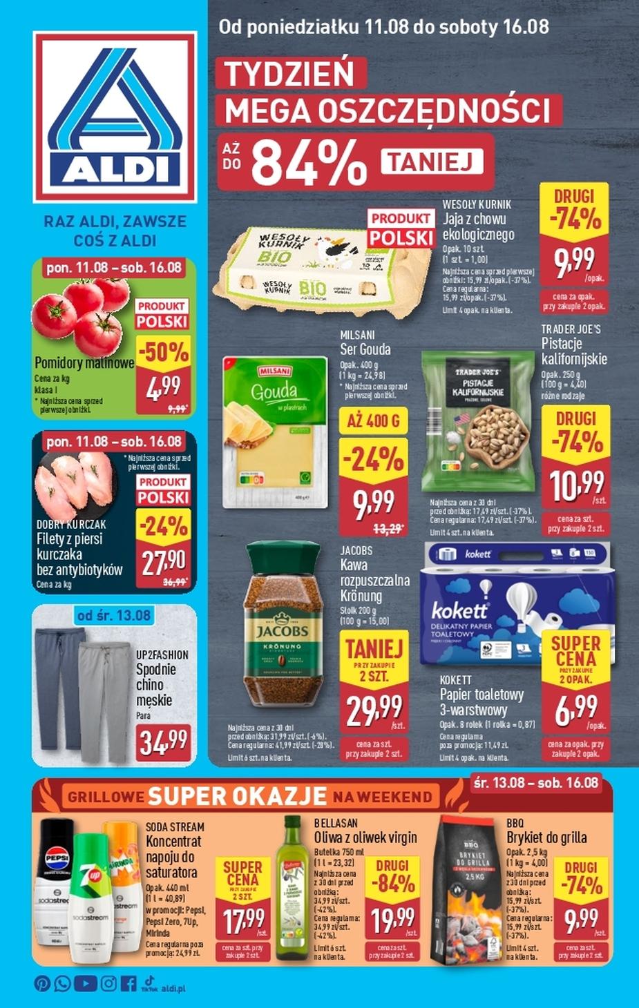Gazetka promocyjna ALDI do 16/08/2025 str.1