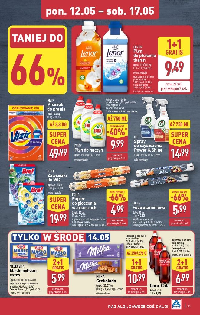 Gazetka promocyjna ALDI do 17/05/2025 str.21