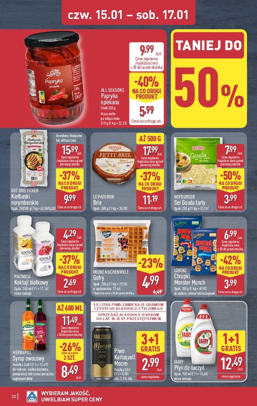 Gazetka promocyjna ALDI do 17/01/2026 str.22