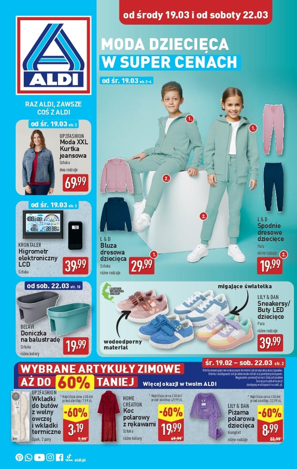 Gazetka promocyjna ALDI do 22/03/2025 str.1