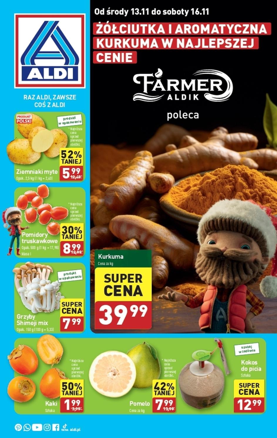 Gazetka promocyjna ALDI do 16/11/2024 str.1