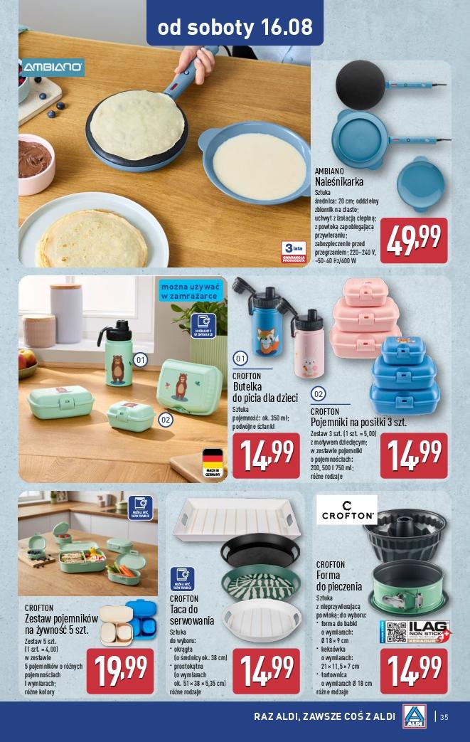 Gazetka promocyjna ALDI do 16/08/2025 str.35