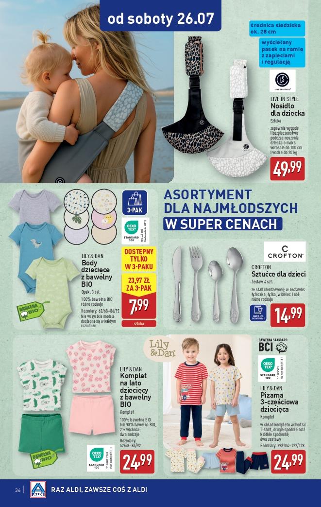 Gazetka promocyjna ALDI do 26/07/2025 str.36