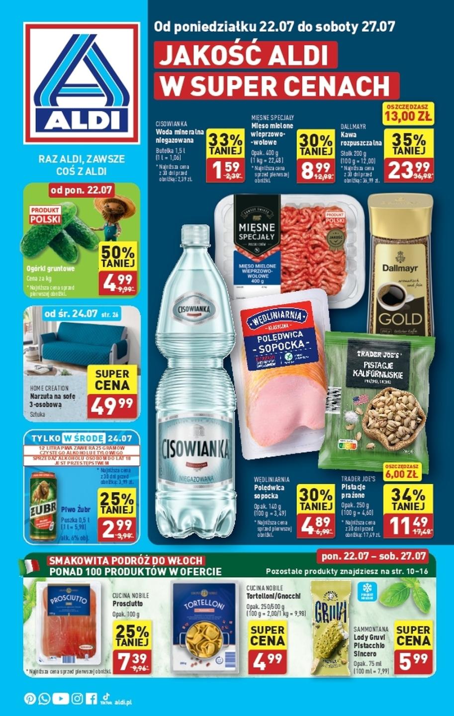 Gazetka promocyjna ALDI do 27/07/2024 str.1