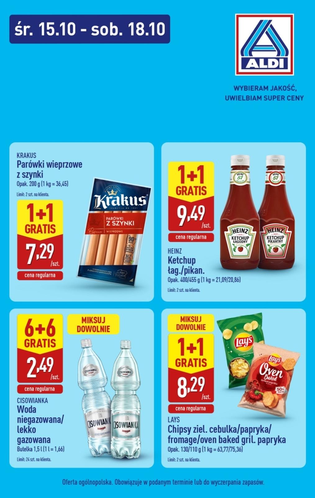 Gazetka promocyjna ALDI do 18/10/2025 str.1