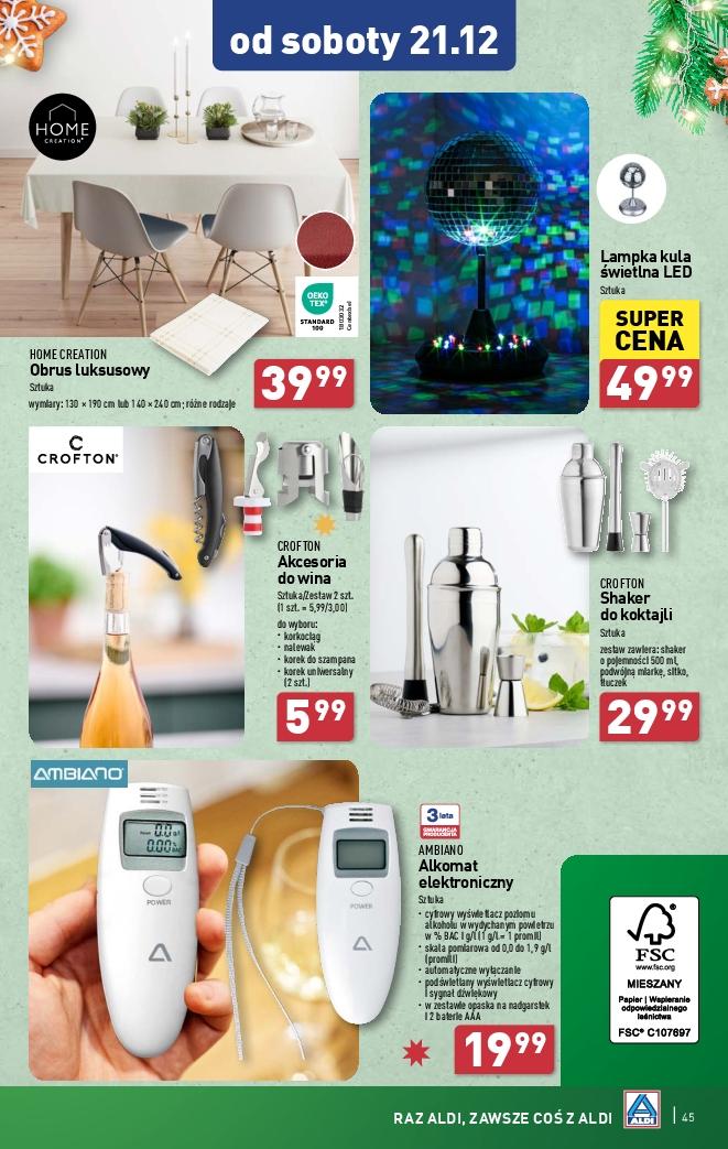 Gazetka promocyjna ALDI do 24/12/2024 str.45