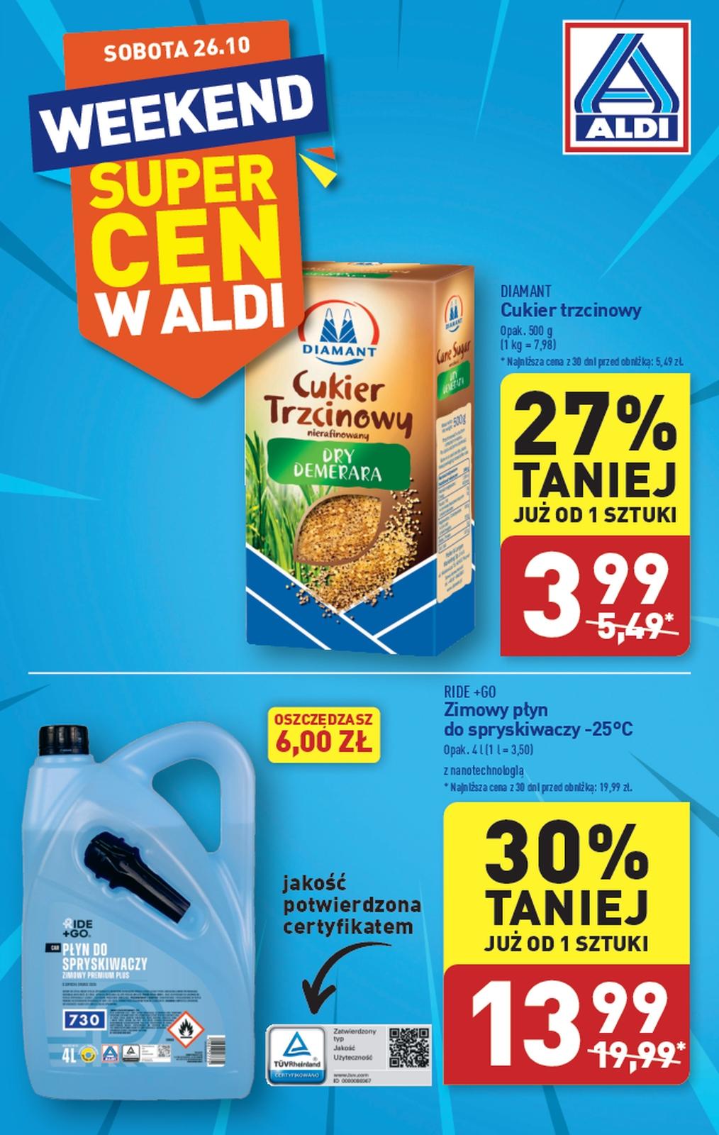 Gazetka promocyjna ALDI do 26/10/2024 str.1