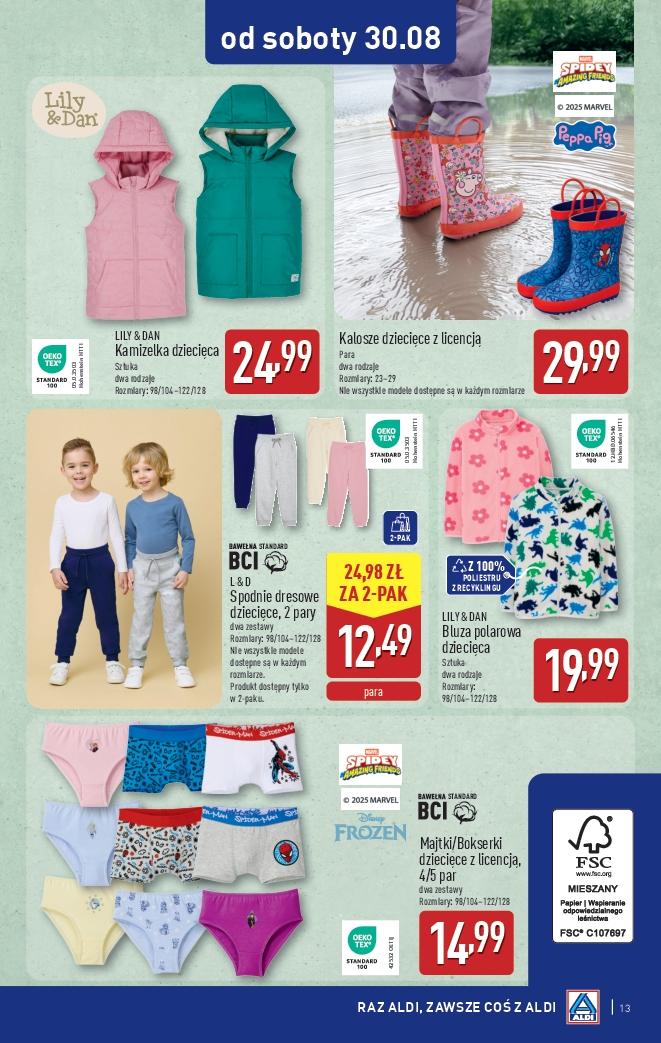Gazetka promocyjna ALDI do 31/08/2025 str.13