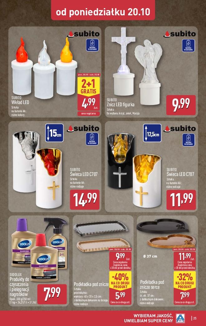 Gazetka promocyjna ALDI do 25/10/2025 str.25