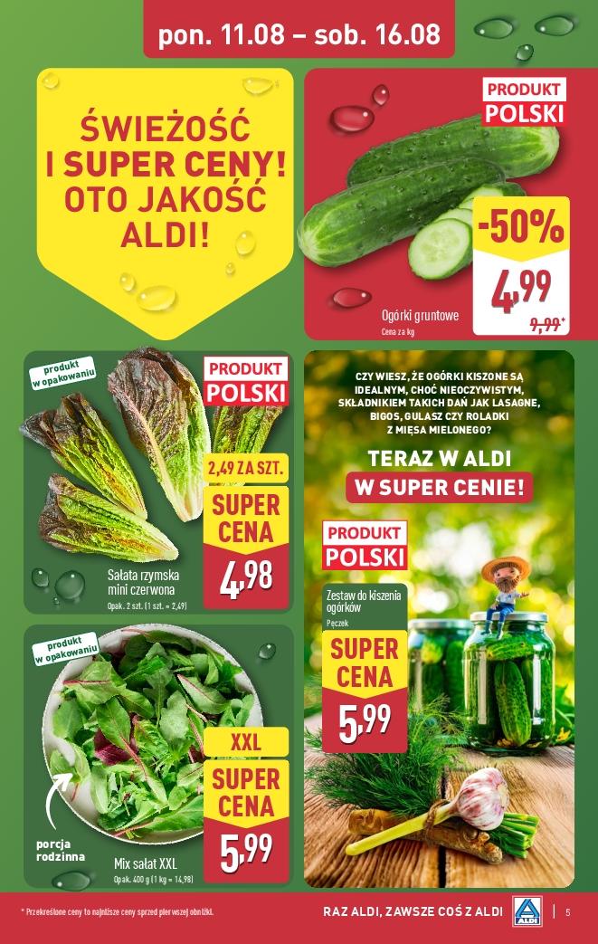 Gazetka promocyjna ALDI do 16/08/2025 str.5