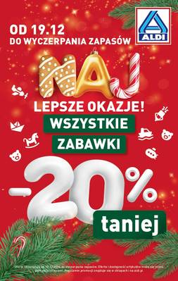 Aldi ulotka zabawki