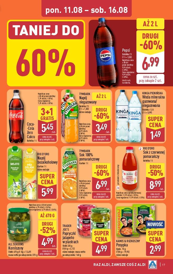Gazetka promocyjna ALDI do 16/08/2025 str.17