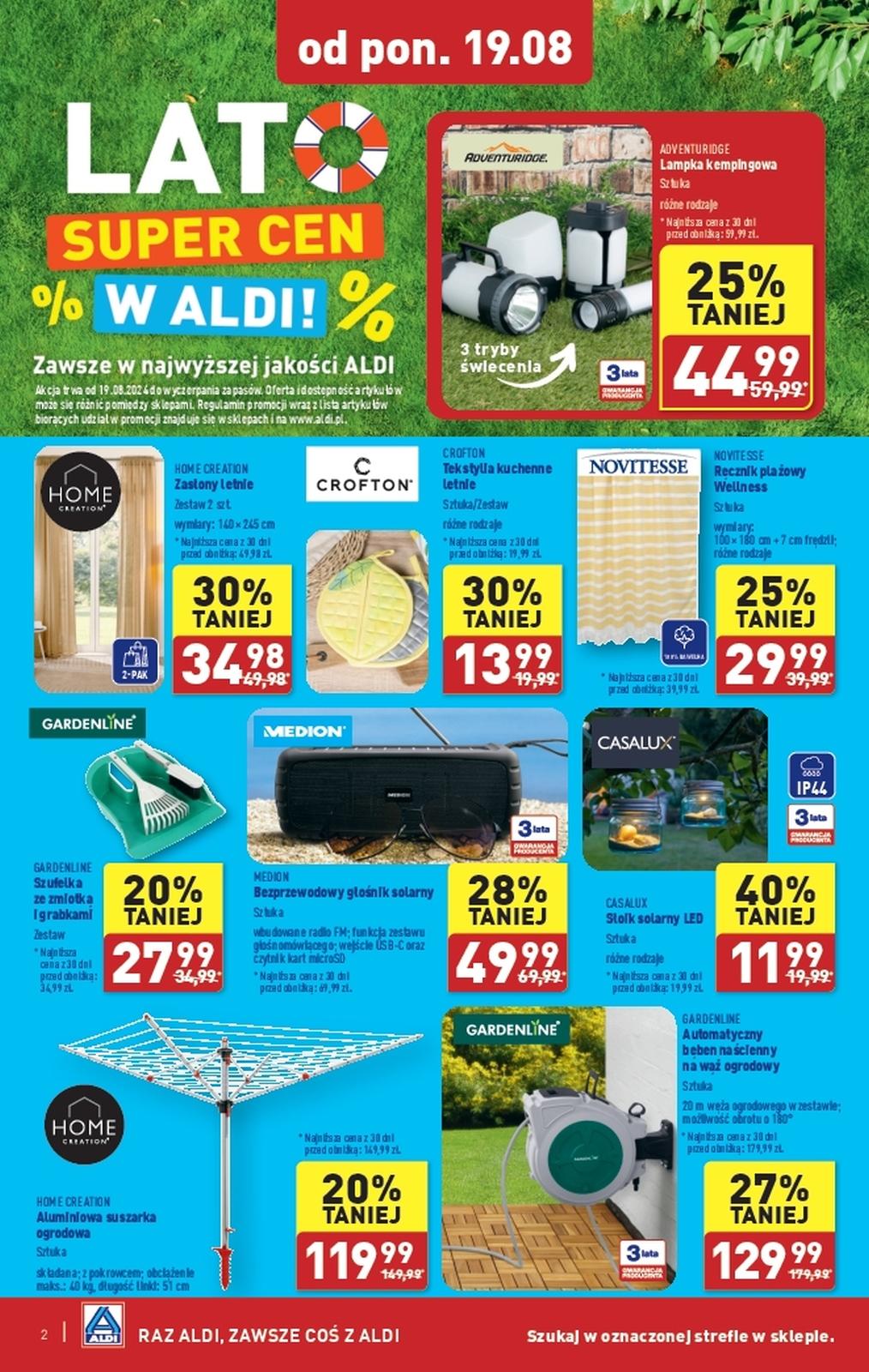 Gazetka promocyjna ALDI do 25/08/2024 str.2