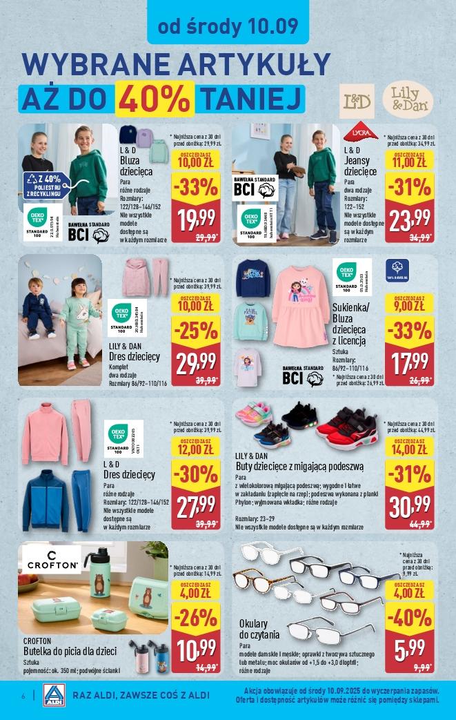 Gazetka promocyjna ALDI do 13/09/2025 str.6
