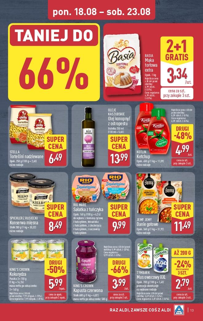 Gazetka promocyjna ALDI do 23/08/2025 str.13