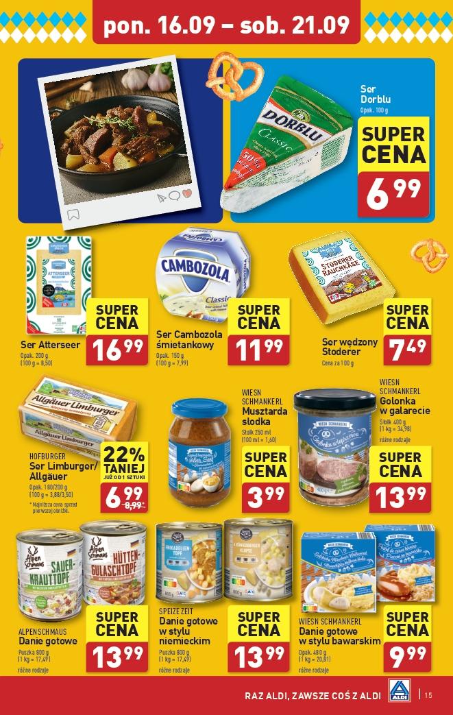 Gazetka promocyjna ALDI do 21/09/2024 str.15