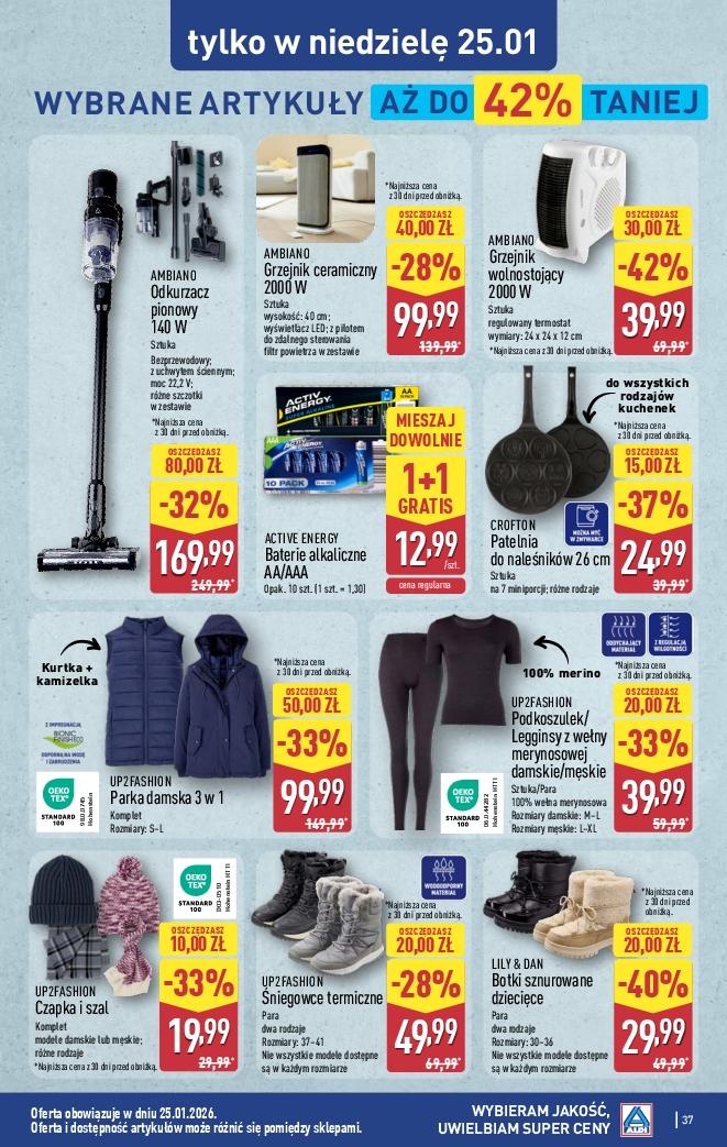 Gazetka promocyjna ALDI do 25/01/2026 str.37