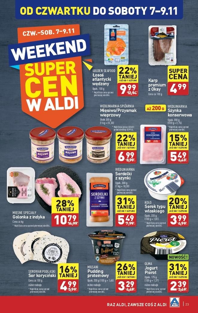 Gazetka promocyjna ALDI do 09/11/2024 str.23