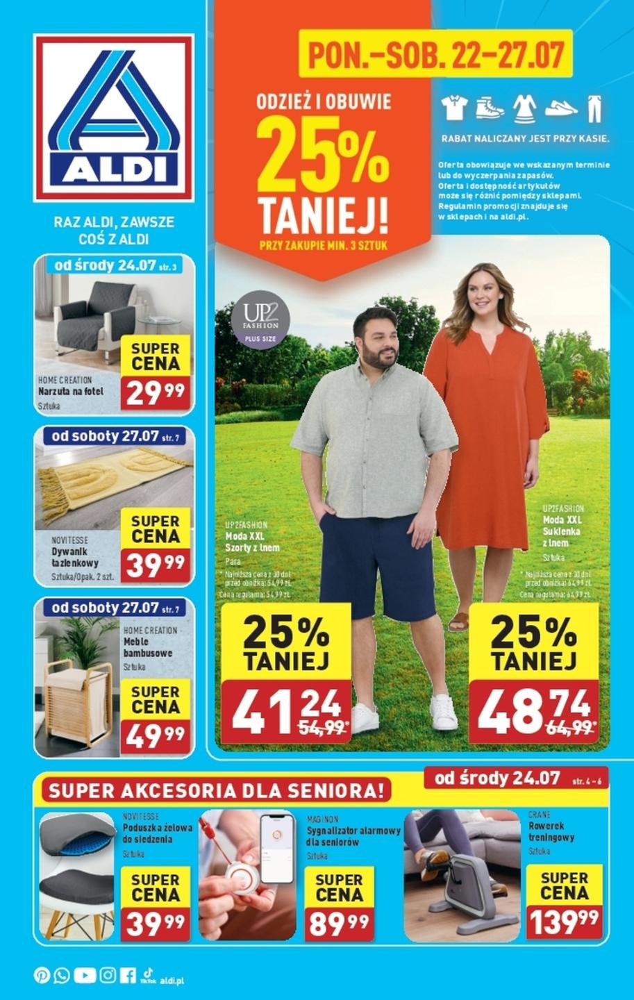 Gazetka promocyjna ALDI do 27/07/2024 str.1