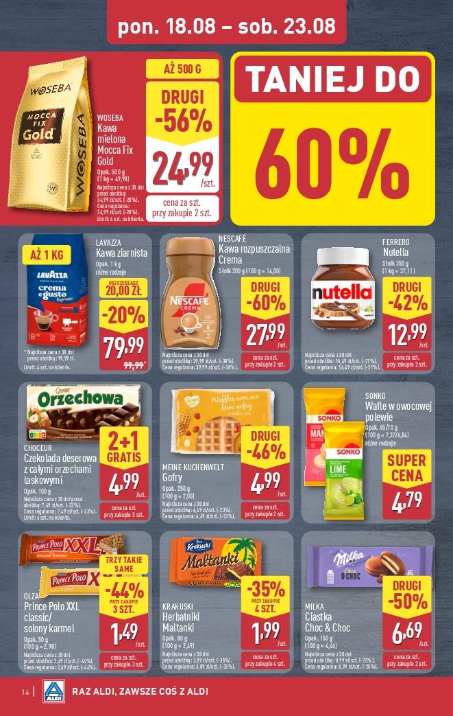 Gazetka promocyjna ALDI do 23/08/2025 str.14