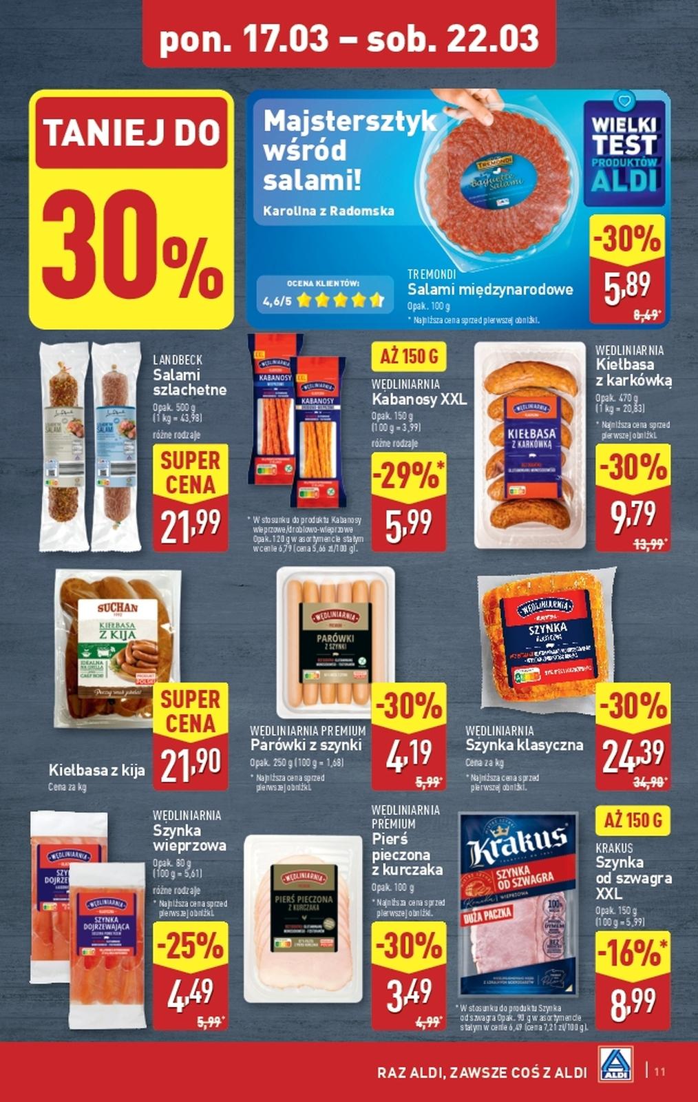 Gazetka promocyjna ALDI do 22/03/2025 str.11