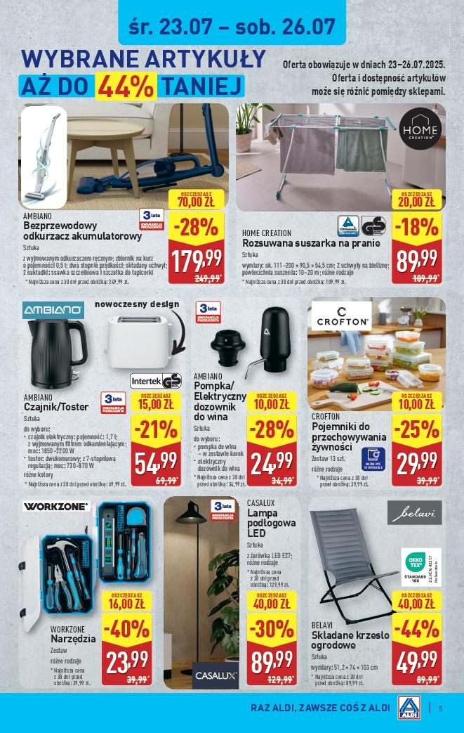 Gazetka promocyjna ALDI do 26/07/2025 str.5