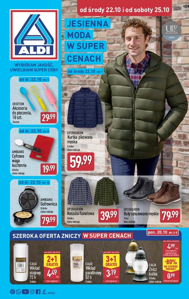 Gazetka promocyjna ALDI do 25/10/2025 str.1