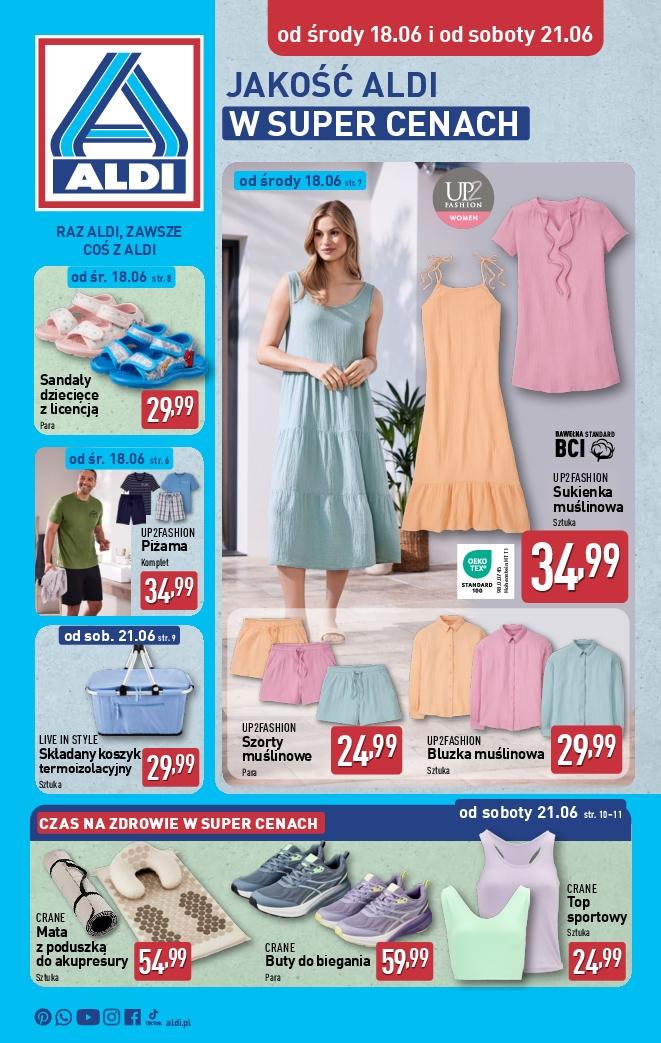 Gazetka promocyjna ALDI do 21/06/2025 str.1