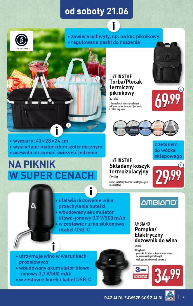 Gazetka promocyjna ALDI do 21/06/2025 str.9
