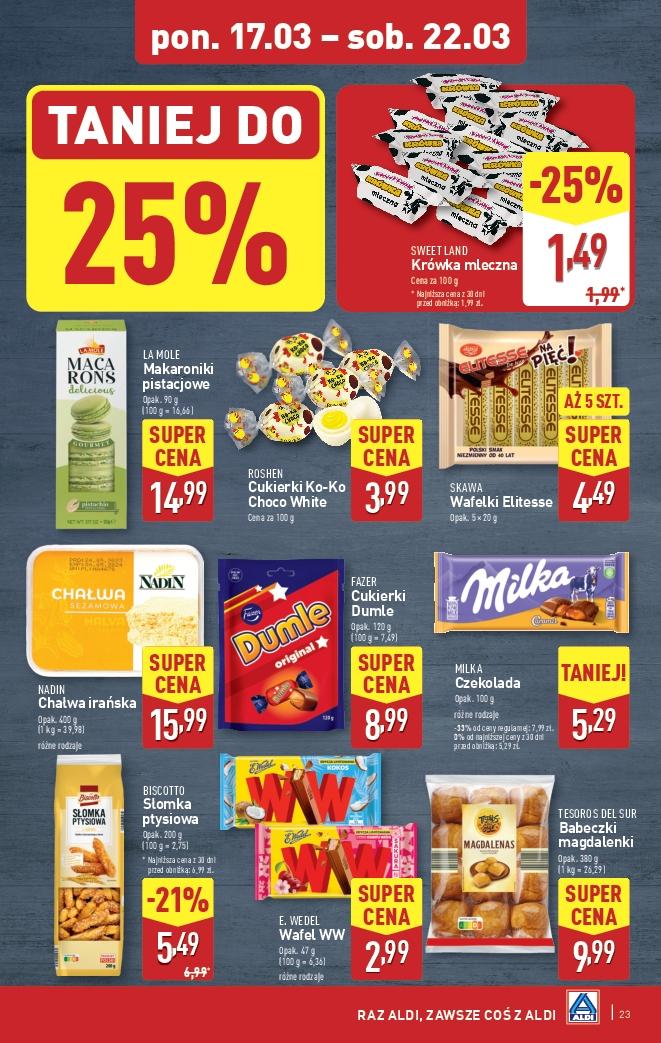 Gazetka promocyjna ALDI do 22/03/2025 str.23