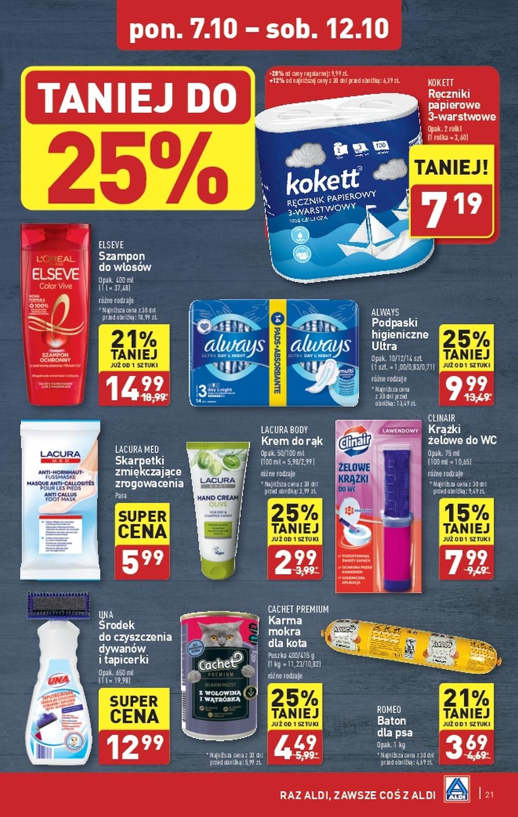 Gazetka promocyjna ALDI do 12/10/2024 str.21