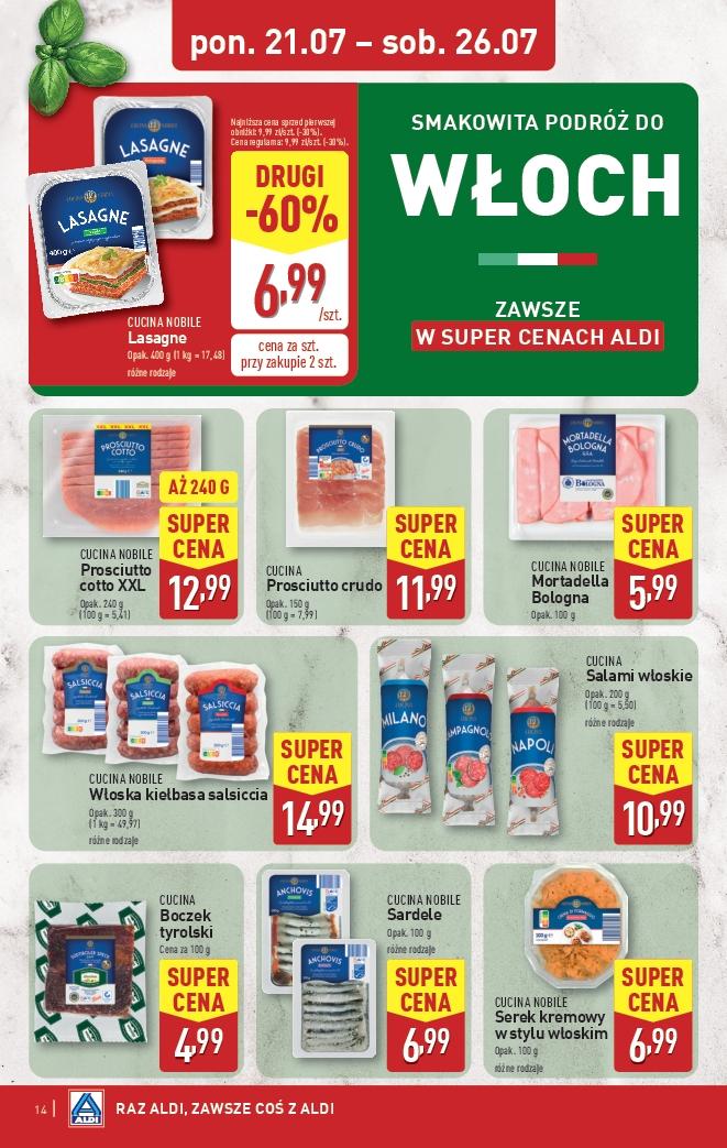 Gazetka promocyjna ALDI do 26/07/2025 str.14