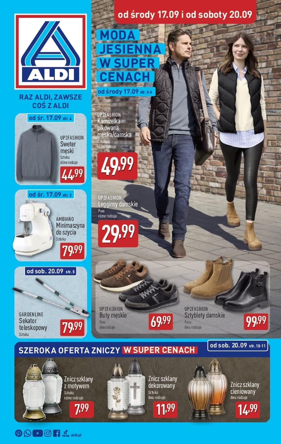 Gazetka promocyjna ALDI do 20/09/2025 str.1
