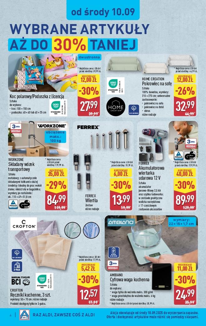 Gazetka promocyjna ALDI do 13/09/2025 str.4