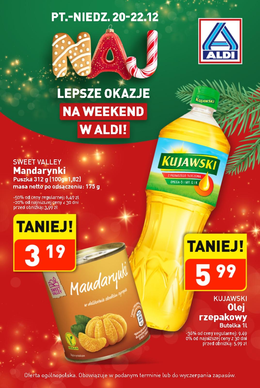 Gazetka promocyjna ALDI do 22/12/2024 str.1