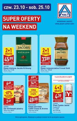 Aldi od czwartku 